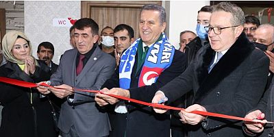 TDP Genel Başkanı Sarıgül, partisinin Erzurum İl Başkanlığını açtı