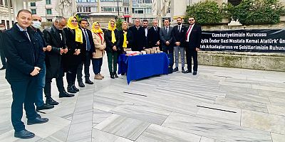 (TDP) İstanbul Başkanlığından 10 Kasım Helvası