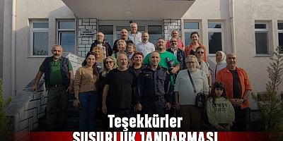 Teşekkürler Susurluk Jandarması