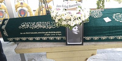 Türk Müziği’nin usta isimlerinden Banu Kırbağ, son yolculuğuna uğurlandı