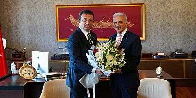 ÜMRANİYE BELEDİYE BAŞKANI İSMET YILDIRIM’I MAKAMINDA TEBRİK ETTİ