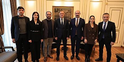 Umut Güney ve Cihan Deniz Akbaş’tan İBB’ye Nezaket Ziyareti