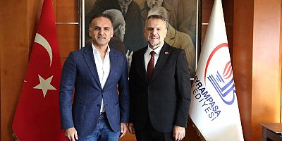 Umut Öztürk 'den Başkan Vekili Akın’a ziyaret