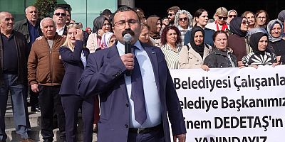 Üsküdar'da başkan Sinem Dedetaş'a destek: Hayasız ve aşağılık, cinsiyetçi hareketleri nefretle kınıyoruz