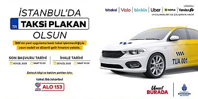 UYGULAMA BAZLI TAKSİ İÇİN YENİ İHALE 2 EYLÜL’DE  İBB’DEN İSTANBUL’DA TAKSİ KRİZİNE KALICI ÇÖZÜM