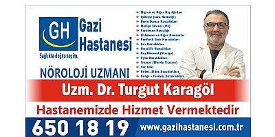 Uzm. Dr. Turgut Karagöl Artık Sultangazi’de Özel Gazi Hastanesi’nde