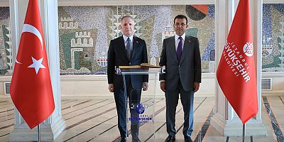 VALİ GÜL’DEN İMAMOĞLU’NA TEBRİK ZİYARETİ 