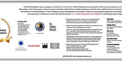 Vedat Günyol 11. Deneme Ödülü Başvuruları Başladı