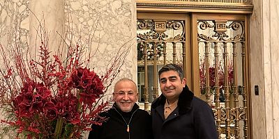 Yahya Göktaş, Hemşerisi Sezgin Baran Korkmaz ile Amerika'da Bir Araya Geldi