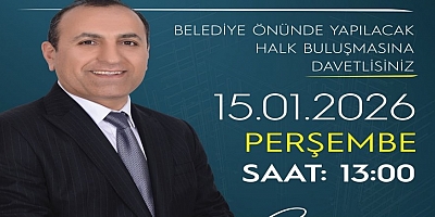  Yazıhan Belediye Başkanı Abdulvahap Göçer’den Halka Çağrı