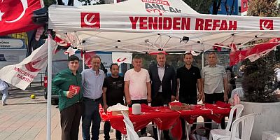 Yeniden Refah Partisi Sultangazi’de Üye Stant Çalışmasına Yoğun İlgi
