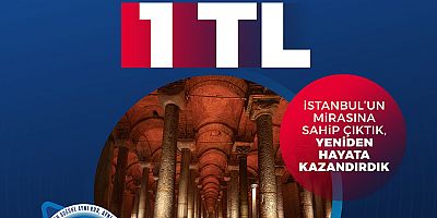 YEREBATAN SARNICI, ARTIK TÜRK VATANDAŞLARINA 1 TL!