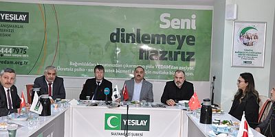 Yeşilay Sultangazi Şube Başkanlığı Muhtarlar ve Yerel basınla kahvaltı programında bir araya geldi.