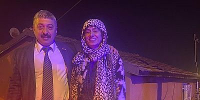 Yıldız Tilbe, Gazi Mahallesi Muhtarı Ümit Doğan'ı Ziyaret Etti 