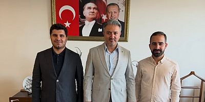 Yunus Emre Yıldız’dan Abdullah Karaca’ya Tebrik Ziyareti
