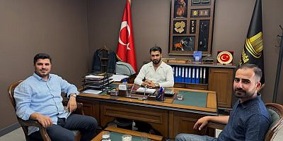 Yunus Emre Yıldız’dan Genç İş İnsanı Kamuran Arıkboğa’ya Ziyaret
