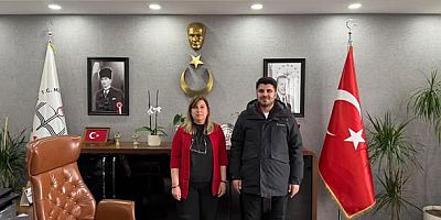 Yunus Emre Yıldız, Van Gürpınar İlçe Milli Eğitim Müdürü Elif Yörük ile Eğitim Çalışmalarını Görüştü