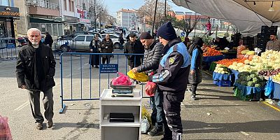 Zabıta Müdürlüğü Pazartesi Pazarı’nda Denetimlere Devam Ediyor