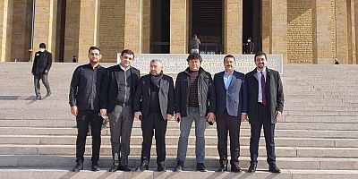 ZASİAD Zara Sanayici İş Adamları Derneği yönetimi Anıtkabir'de