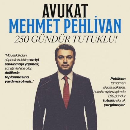Uğur Dağ’dan Mehmet Pehlivan Açıklaması: “250 Günlük Tutukluluk Artık Son Bulmalı”