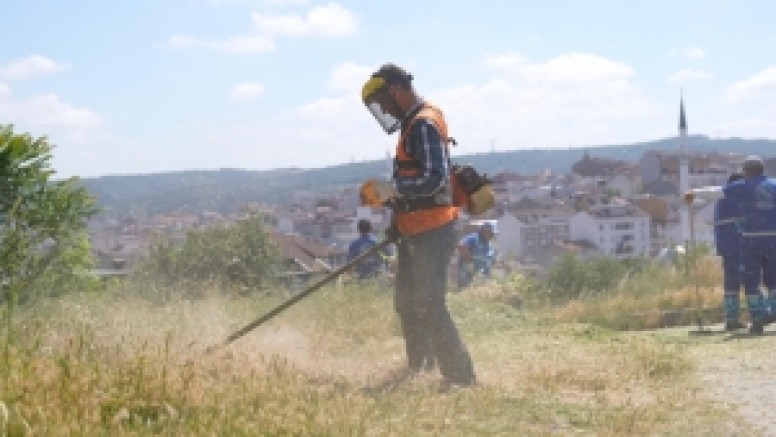 Yabani Ot Temizliğiyle Yangın Riskini Azaltıyor, Çevremizi Koruyoruz