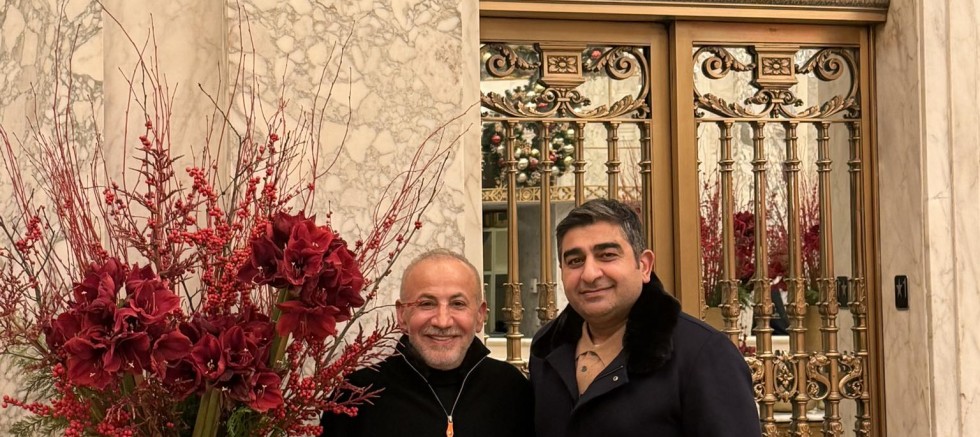 Yahya Göktaş, Hemşerisi Sezgin Baran Korkmaz ile Amerika'da Bir Araya Geldi